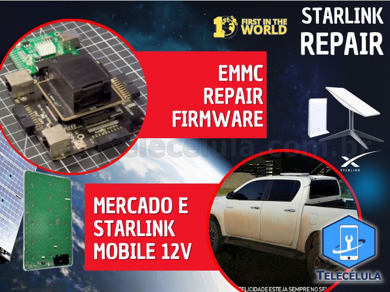 Sem Imagem - CURSO PRESENCIAL AVANADO IMPERATRIZ - MARANHO REPAROS PLACAS STARLINK V2, V3, V4, MINI 7/7 A 11/7