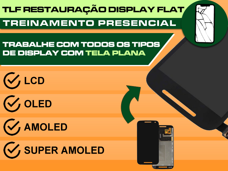 Sem Imagem - TREINAMENTO PRESENCIAL TLF OCA FILM - TROCA DE LENTE FLAT LCD E OCTA, DATAS DEFINIDAS POR TELECLULA