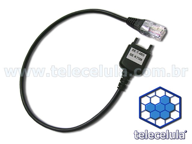 Sem Imagem - CABO DE DADOS SONY ERICSSON K750 DREAM BOX RJ48