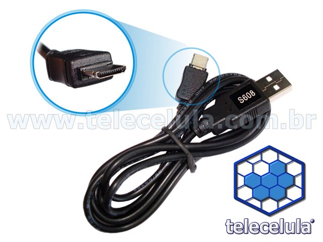 Sem Imagem - CABO DE DADOS USB CHINA PHONE S608