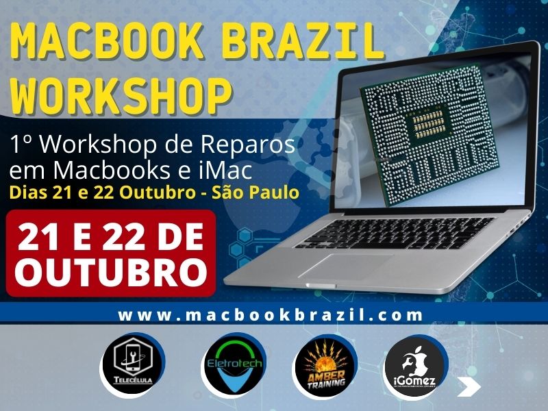 Sem Imagem - MACBOOK BRAZIL WORK SHOP - MANUTENO MACBOOK, MAC PRO E IMAC - SO PAULO - 21 E 22 DE OUTUBRO