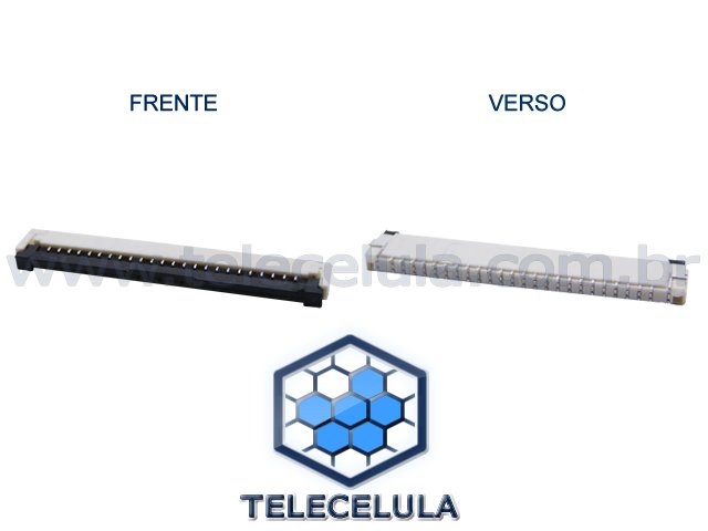 Sem Imagem - CONECTOR FLEX TECLADO DFFC24FR181 NOTEBOOK