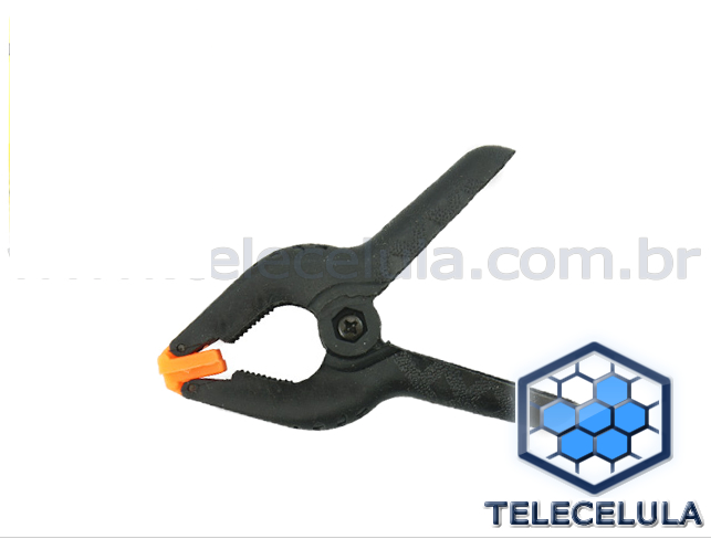 Sem Imagem - PRENDEDOR GRAMPO PARA APERTO EM TOUCH E HOUSING STARLINK PLASTICO 110MM