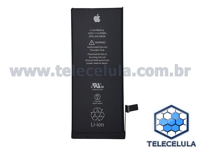 Sem Imagem - BATERIA PARA IPHONE 6S ORIGINAL SEMI NOVA APN:616-00036, 61600036