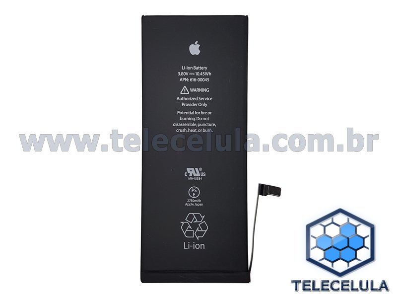 Sem Imagem - BATERIA PARA APPLE IPHONE 6S PLUS, 6SP ORIGINAL APN: 616-00045, 61600045