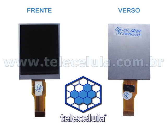 Sem Imagem - LCD CMERA DIGITAL SAMSUNG SL201, L201, S1070, S1075, BL103, D1070 ORIGINAL