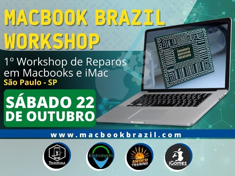 Sem Imagem - MACBOOK BRAZIL WORK SHOP - MANUTENO MACBOOK, MAC PRO E IMAC - SO PAULO - SBADO 22 DE OUTUBRO