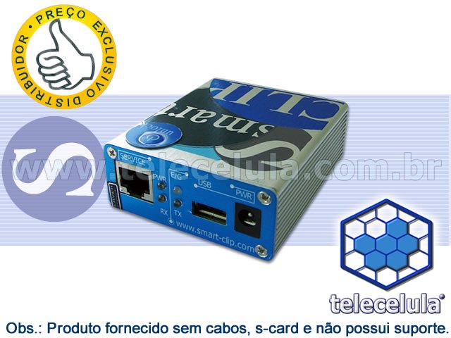 Sem Imagem - SMART CLIP (SEM SCARD, SEM CABOS E SEM SUPORTE) SOMENTE A BOX!