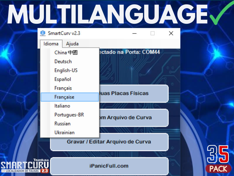 Sem Imagem - TELECLULA SMARTCURV 2.4 LOCALIZADOR DEFEITOS SMARTPHONES COM RESPOSTA GRFICA E MTODO COMPARADOR