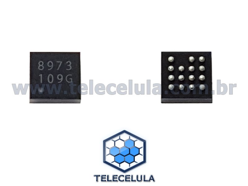 Sem Imagem - CIRCUITO INTEGRADO DA BSSOLA COMPASS AK8973 HALL EFFECT SENSOR X, Y, Z AXIS 16-QFN IPHONE