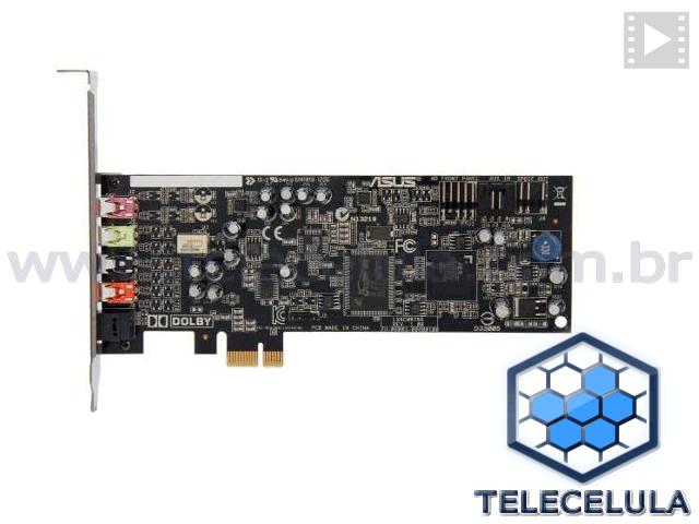 Sem Imagem - PLACA DE SOM ASUS XONAR DGX SOUND CARD 5.1 PCIE