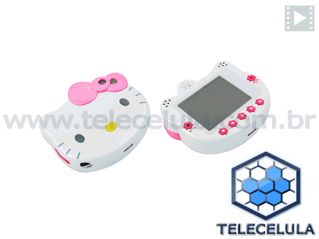 Sem Imagem - CELULAR HELLO KITTY C90 COM MP3 E MP4 PLAYER E BLUETOOH (VARIAS CORES DISPONVEIS)