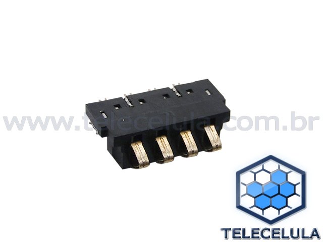 Sem Imagem - CONECTOR DE BATERIA SAMSUNG GALAXY SIII E SIV I9300, I9305, I9500, I9505