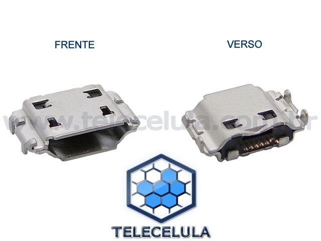 Sem Imagem - CONECTOR DE CARGA/DADOS SAMSUNG GALAXY S I9000, S5830, I9220, S5600, N7000, B7300