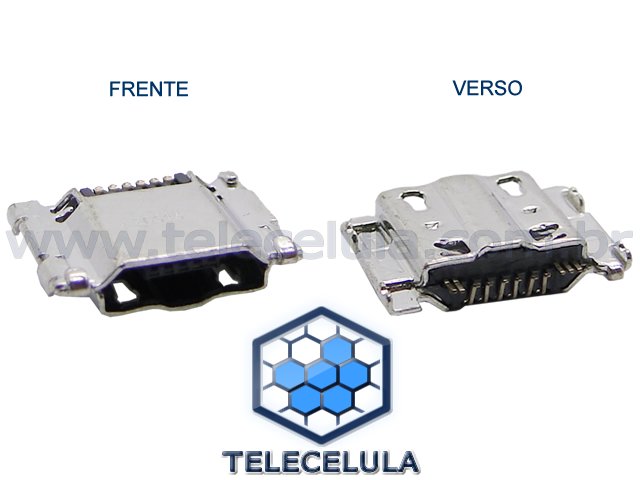 Sem Imagem - CONECTOR DE CARGA/DADOS SAMSUNG GALAXY SIII S3 I9300, I9205 I9308, I939, I9200,