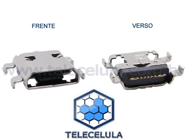 Sem Imagem - CONECTOR DE CARGA/DADOS SAMSUNG I8190, I8160, S7562, S7560, S3 MINI