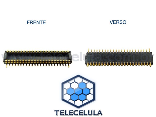 Sem Imagem - CONECTOR FPC DA PLACA FLEX DOCK APPLE IPHONE 4, 4S