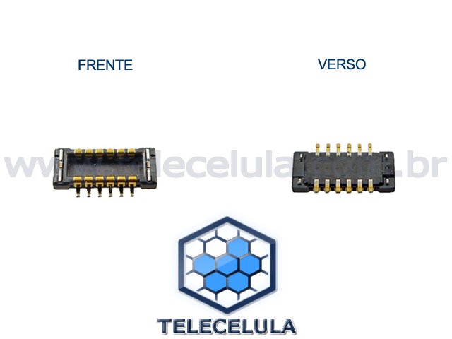 Sem Imagem - CONECTOR FPC DA PLACA DO FLEX POWER E SENSOR DE PROXIMIDADE APPLE IPHONE 4, 4S