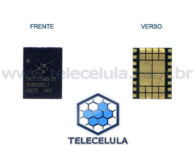 Sem Imagem - CI 77340-21, 7734021 CIRCUITO INTEGRADO AMPLIFICADOR DE POTNCIA (P.A.) APPLE IPHONE 3G