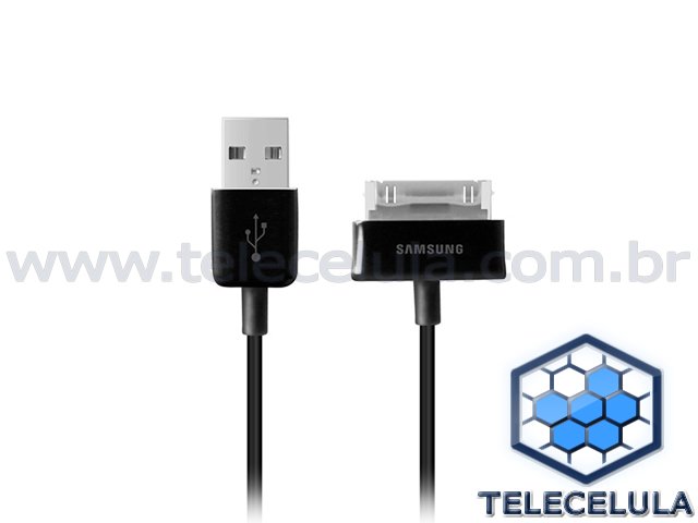 Sem Imagem - CABO DE DADOS TABLET SAMSUNG GALAXY TAB P1000, P1010, P3100, P3110, P7500, P7510 ORIGINAL