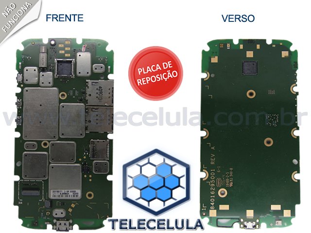 Sem Imagem - PLACA PRINCIPAL MOTOROLA E1 (PLACA REPOSIO DE COMPONENTES, NO FUNCIONA).