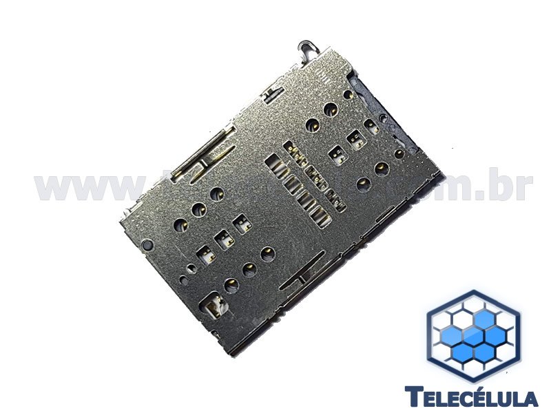 Sem Imagem - CONECTOR CARTO SIM, SD CARD PARA ZENFONE 3 ZE520KL ZC520TL ORIGINAL