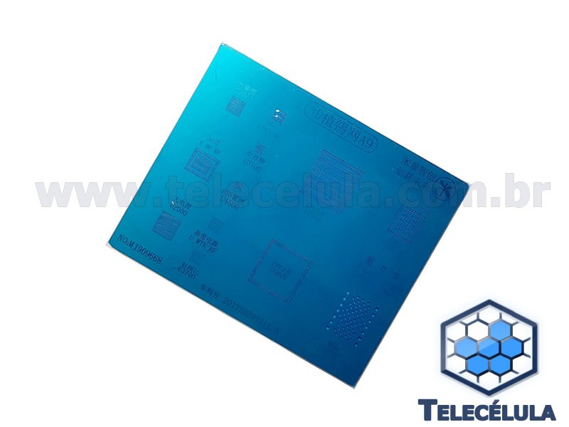 Sem Imagem - STENCIL KAISI 3D DE RETRABALHO CPU A9 PARA REBALLING PARA IPHONE 6S E IPHONE 6S PLUS