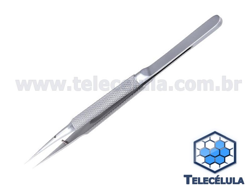 Sem Imagem - PINA MICRO PROFISSIONAL PARA MICRO SOLDA SMT ESPECIALISTA METAL 14CM