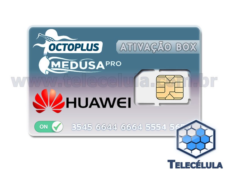 Sem Imagem - ATIVAO HUAWEI PARA BOX OCTOPUS, OCTOPLUS, MEDUSA (SEM SUPORTE)