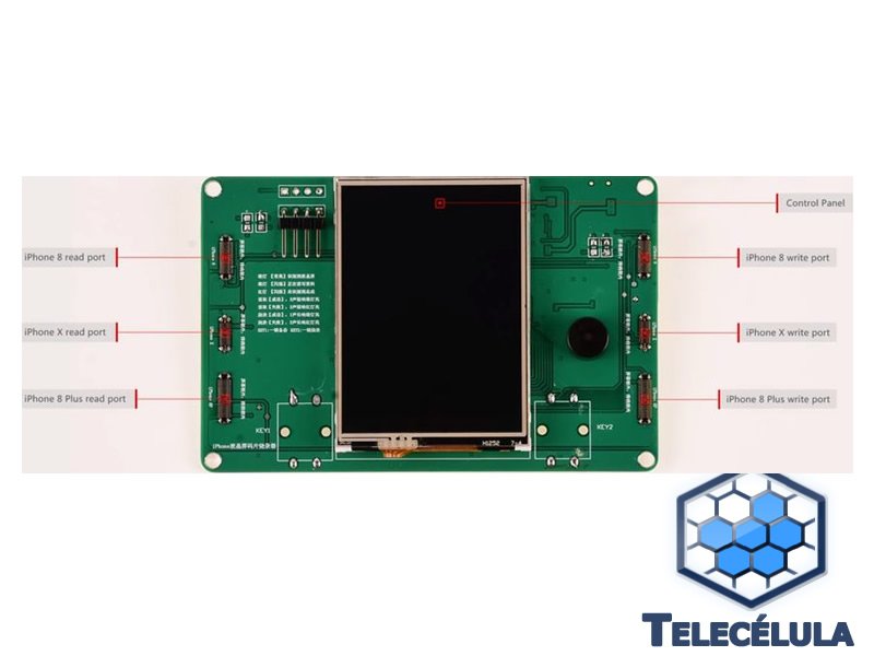 Sem Imagem - GRAVADOR EEPROM LCD RESOLVE FALHA AMBIENTE LIGHT APS TROCA LCD PARA APPLE IPHONE 8, 8 PLUS, X