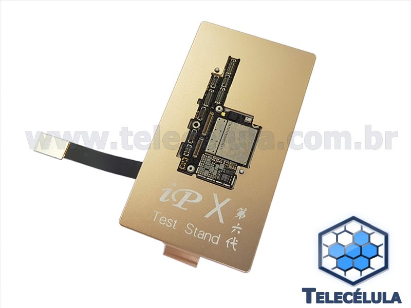 Sem Imagem - TEST STAND IP-X - MESA MONTAGEM PCB APPLE IPHONE X FORA DO CHASSI, POSSIBILITANDO TESTES NO APARELHO