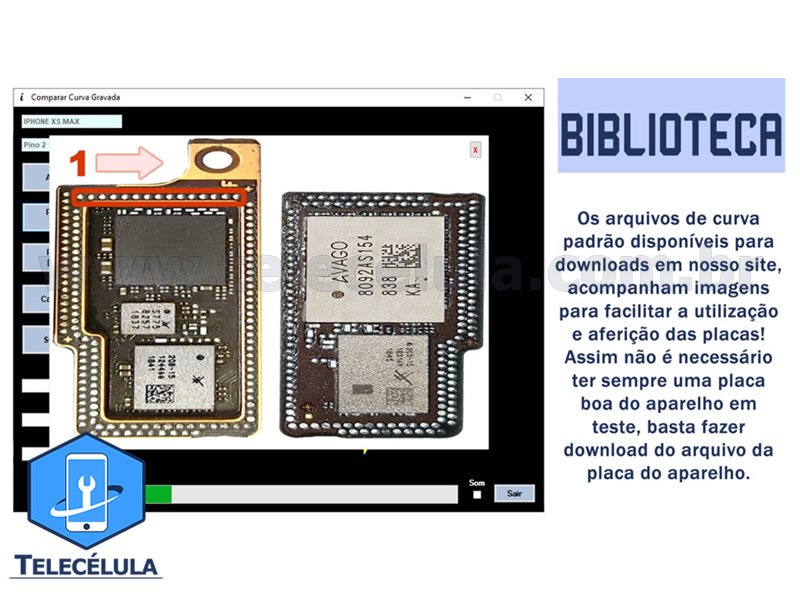 Sem Imagem - TELECLULA SMARTCURV 2.4 LOCALIZADOR DEFEITOS SMARTPHONES COM RESPOSTA GRFICA E MTODO COMPARADOR