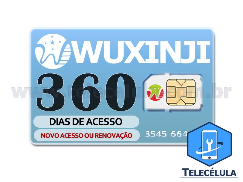 Sem Imagem - ATIVAO ANUAL WXJ 4.0 - CDIGO ACESSO A DIAGRAMAS DINMICOS WUXINJI APPLE, SAMSUNG, OPPO, LENOVO