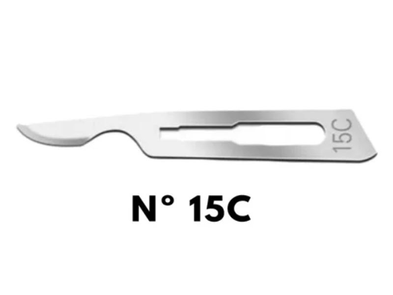 Sem Imagem - LMINA PARA BISTURI NMERO 15C AO CARBONO