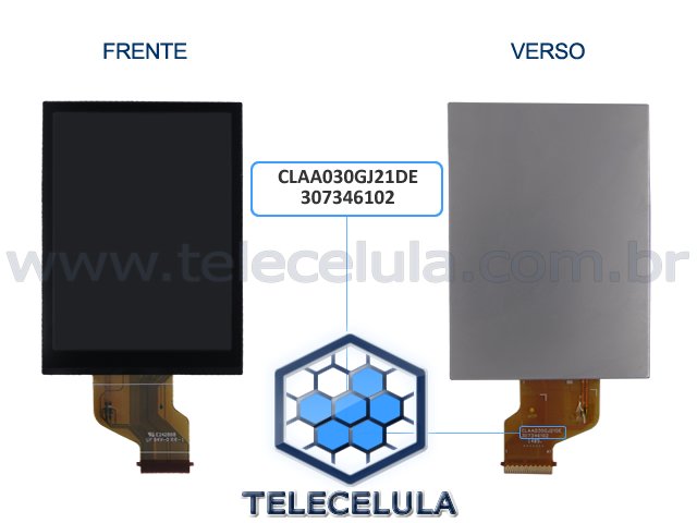 Sem Imagem - LCD CMERA DIGITAL SAMSUNG ST72, ST150, ST150F, WB30, WB30F ORIGINAL
