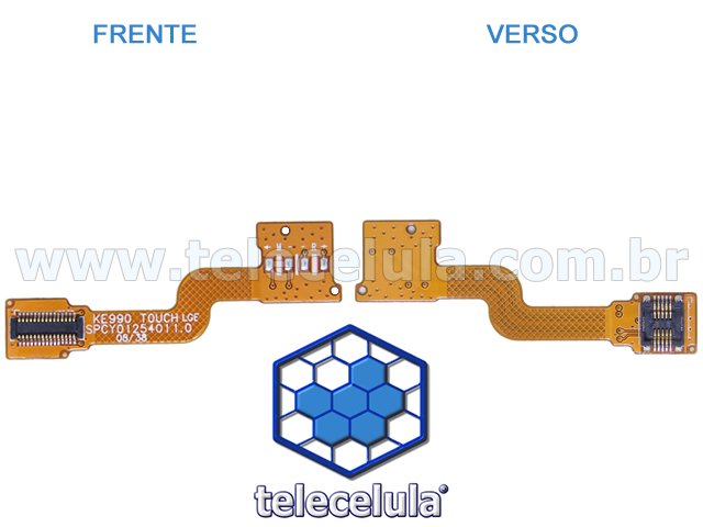 Sem Imagem - FLEX CABLE LG KE990, ME990 FLEX TOUCH SCREEN