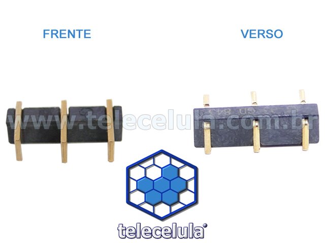 Sem Imagem - CONECTOR DE BATERIA NOKIA 5530, 5310