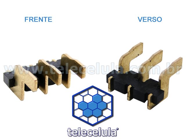 Sem Imagem - CONECTOR DE BATERIA NOKIA 5800, 5230