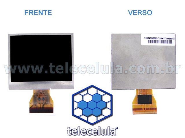 Sem Imagem - LCD CMERA DIGITAL POLAROID A801, UFO DC5353, ERGO DC51, TRON S5E ORIGINAL
