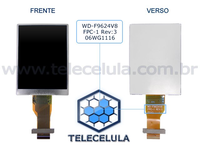 Sem Imagem - LCD CMERA DIGITAL BENQ C1035, C103, C1230, E1250, E1280 CASIO EX16, GEX500, Z730