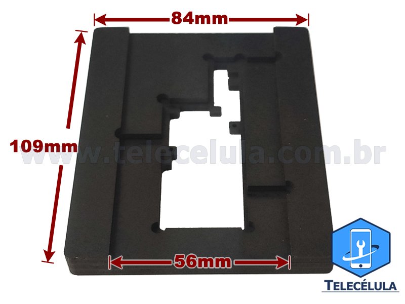 Sem Imagem - BASE PESO SOLDAR O INTERPOSER DOS IPHONE X, XS, XS MAX COMPATVEL SEPARADORA KAISI K303, K303 PRO