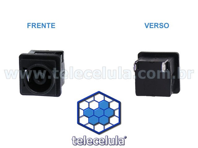 Sem Imagem - CONECTOR CARGA, POWER JACK NOTEBOOK SONY PCG-K S�RIES, VGN-A S�RIES, PCG-GRT S�RIES E OUTROS MODELOS