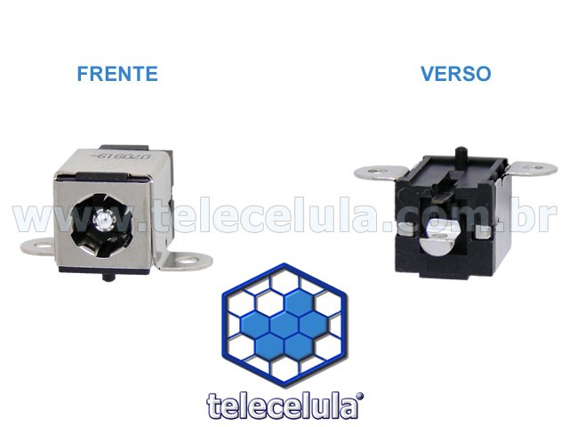 Sem Imagem - CONECTOR CARGA, POWER JACK NOTEBOOK TOSHIBA L45 SERIES