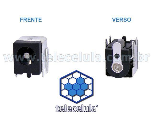 Sem Imagem - CONECTOR CARGA, POWER JACK NOTEBOOK TOSHIBA 1105, 1110-S153, HP N5410, N5425, IBM R30, R31 E OUTROS