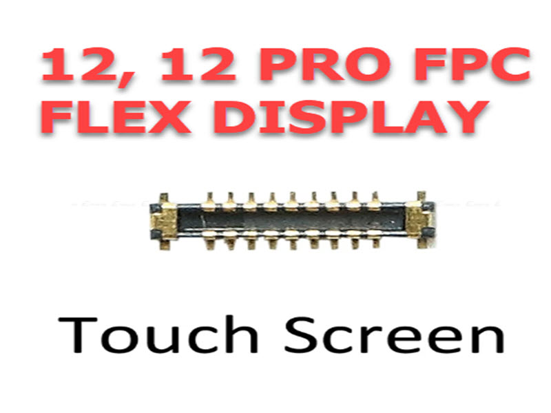 Sem Imagem - CONECTOR FPC DO TOUCH IPHONE 12, 12 PRO (FPC TOUCH DO DISPLAY), NO  O FPC DA PLACA ME.