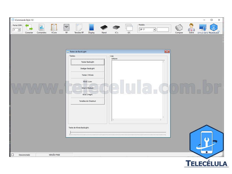 Sem Imagem - ICOMMANDS - ACESSO 6 MESES, SOFTWARE DIAGNSTICOS E SOLUES PROBLEMAS HARDWARE APPLE IPHONE