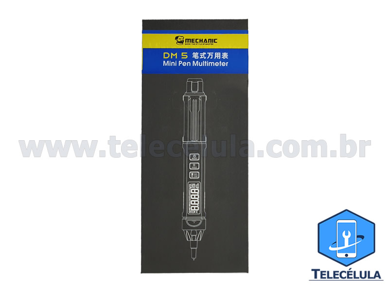 Sem Imagem - MULTMETRO DIGITAL AUTOMTICO PEN DM5 MECHANIC IDEAL TESTE EM CPU