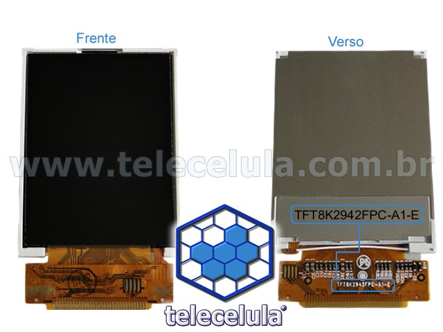Sem Imagem - LCD CHINA PHONES TFT8K2942FPC-A1-E
