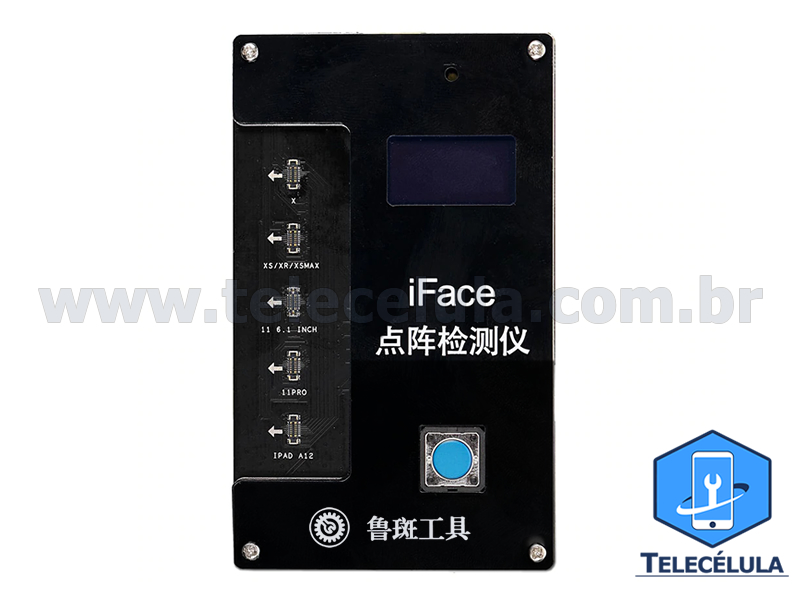 Sem Imagem - QIANLI LUBAN IFACE MATRIX TESTE PARA DOT PROJECTOR SUPORTA IPHONES X, XR, XSMAX, 11, 11 PRO IPAD A12