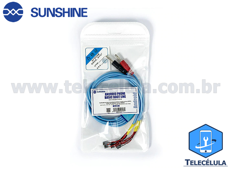 Sem Imagem - CABO ENERGIZAO FONTE SUNSHINE SS-905F PARA ANDROID